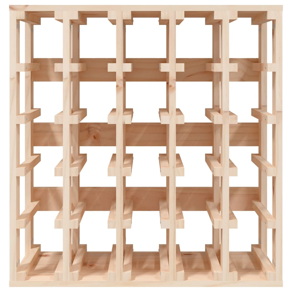 Wine Rack 58.5x33x60.5 cm Solid Wood Pine - Stylish and Functional Wine Storage