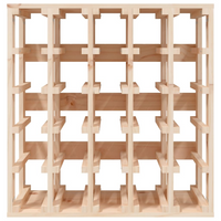 Wine Rack 58.5x33x60.5 cm Solid Wood Pine - Stylish and Functional Wine Storage