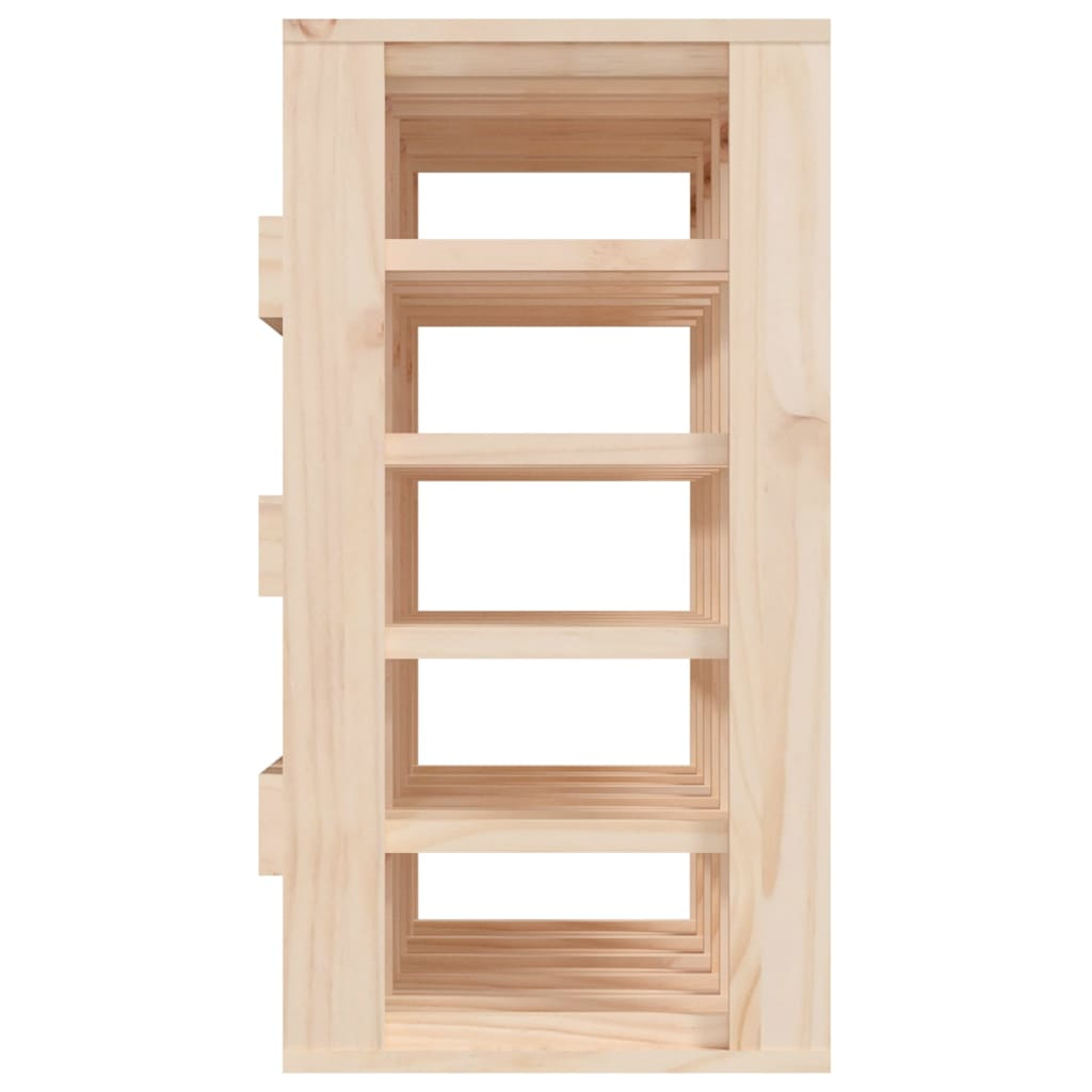 Wine Rack 58.5x33x60.5 cm Solid Wood Pine - Stylish and Functional Wine Storage