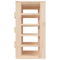 Wine Rack 58.5x33x60.5 cm Solid Wood Pine - Stylish and Functional Wine Storage