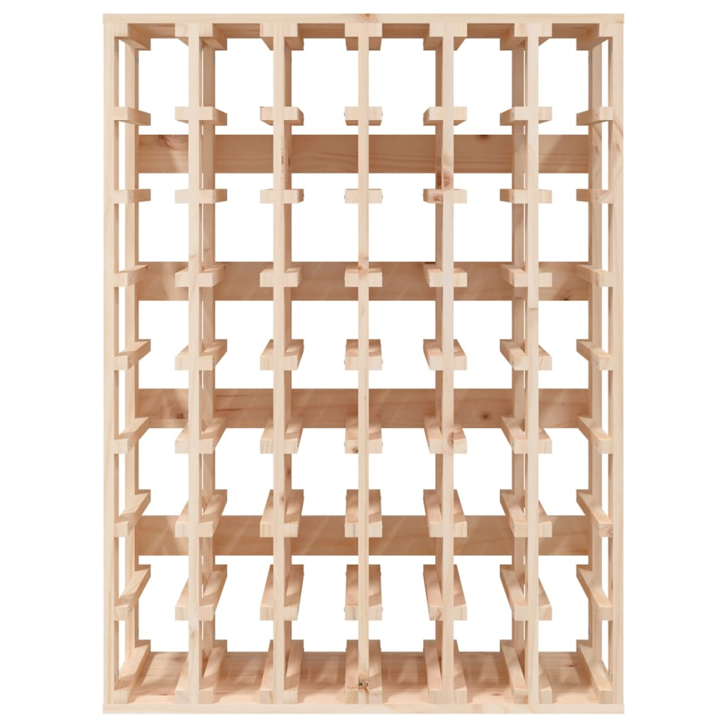 Wine Rack 70x33x94 cm - Solid Wood Pine - Ample Storage Space