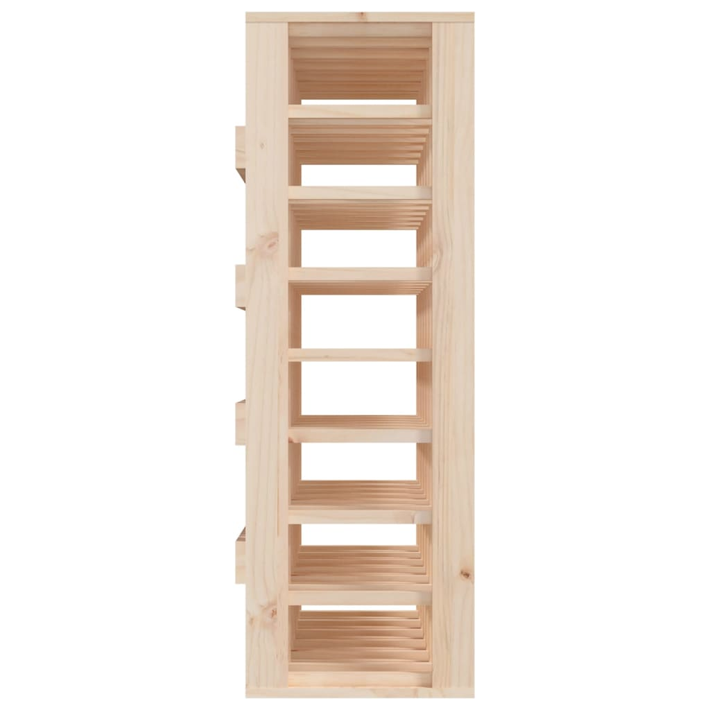 Wine Rack 70x33x94 cm - Solid Wood Pine - Ample Storage Space