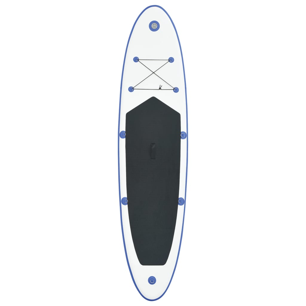 Stand Up Paddle Board Set SUP Surfboard Inflatable Blue and White