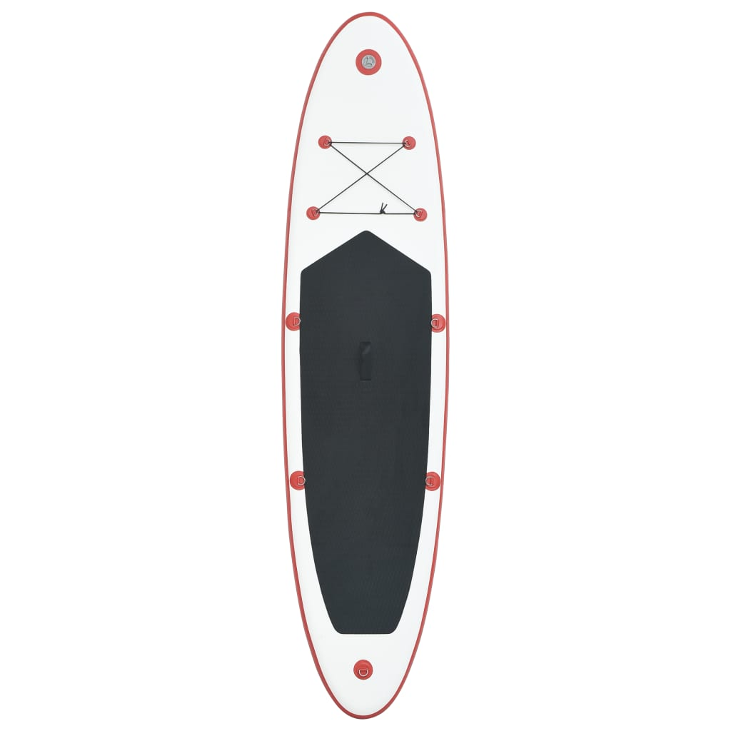 Stand Up Paddle Board Set SUP Surfboard Inflatable Red and White