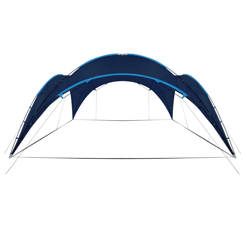 vidaXL Party Tent Arch 450x450x265 cm Dark Blue - Perfect Sun Protection for Your Outdoor Events