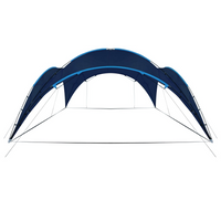 vidaXL Party Tent Arch 450x450x265 cm Dark Blue - Perfect Sun Protection for Your Outdoor Events