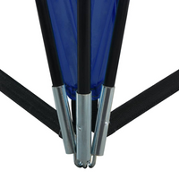 vidaXL Party Tent Arch 450x450x265 cm Dark Blue - Perfect Sun Protection for Your Outdoor Events