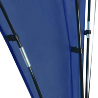 vidaXL Party Tent Arch 450x450x265 cm Dark Blue - Perfect Sun Protection for Your Outdoor Events