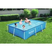 Bestway Steel Pro Swimming Pool with Steel Frame 259x170x61 cm - Durable and Easy to Set Up