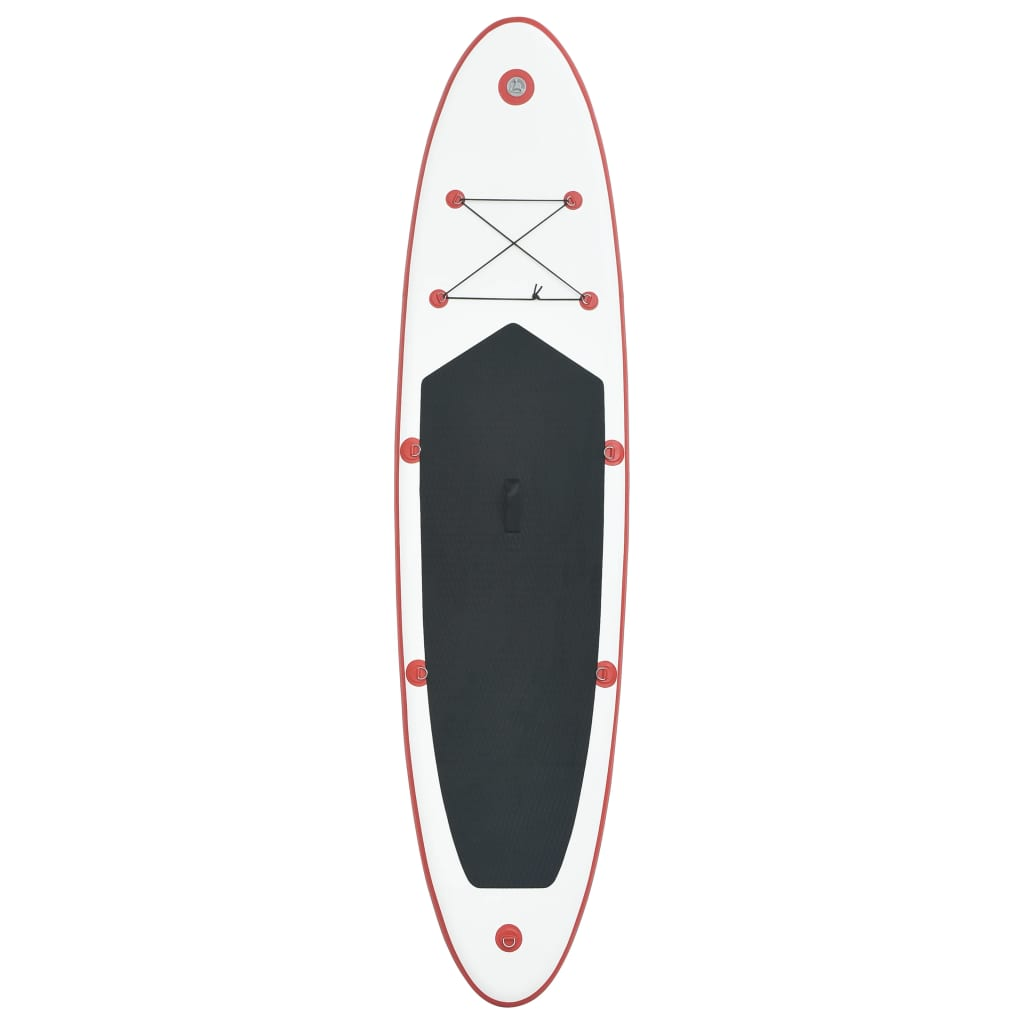 Inflatable Stand Up Paddleboard Set Red and White