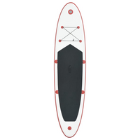 Inflatable Stand Up Paddleboard Set Red and White