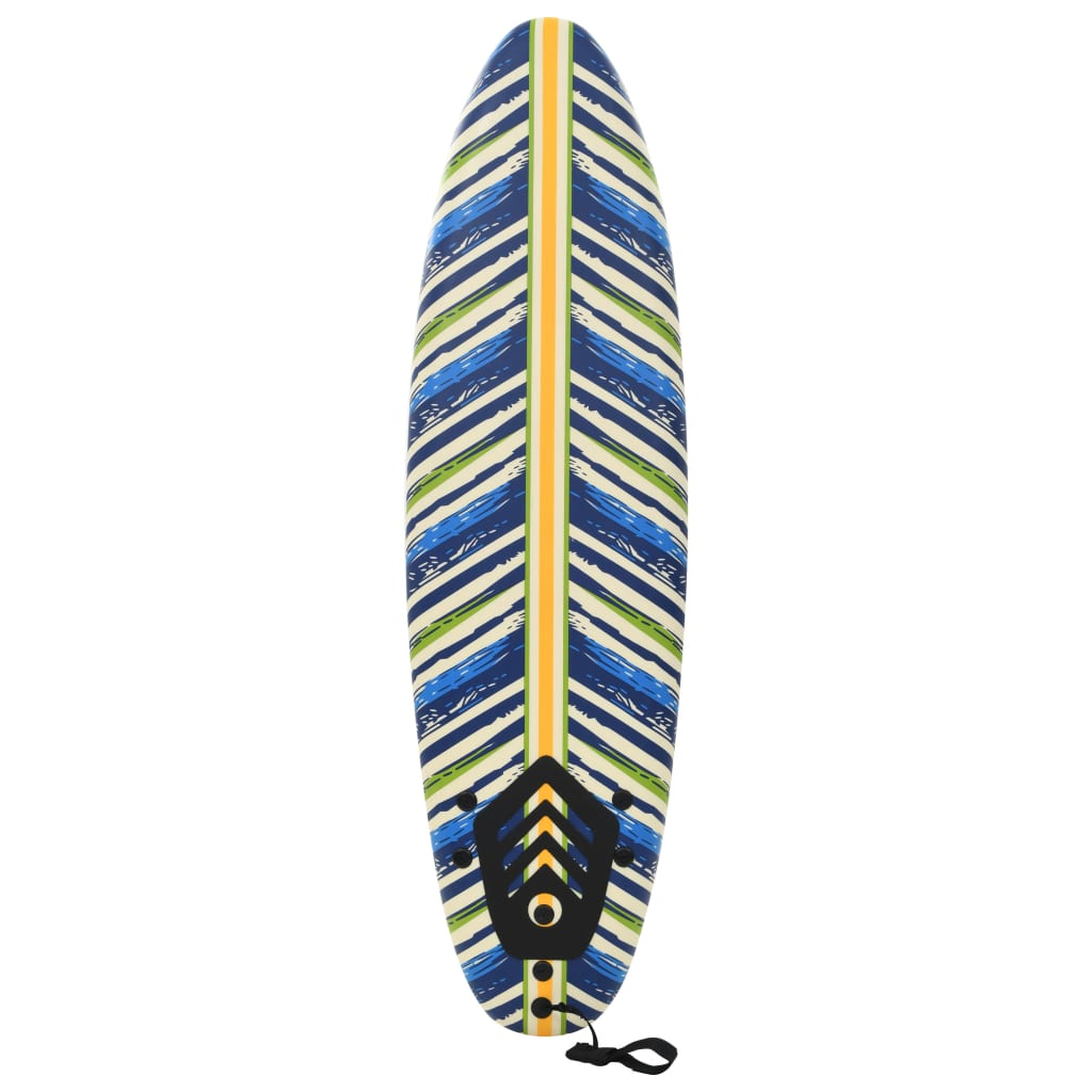 Surfboard 170 cm Leaf - Beginner-Friendly, Durable, and Stylish