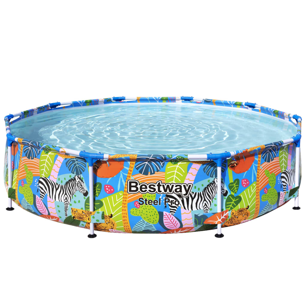 Bestway Swimming Pool Steel Pro Frame 305x66 cm - Durable and Stylish Above-Ground Pool