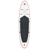 Stand Up Paddle Board Set SUP Surfboard Inflatable Red and White