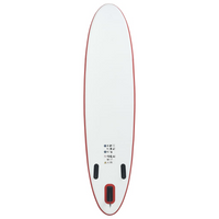 Stand Up Paddle Board Set SUP Surfboard Inflatable Red and White