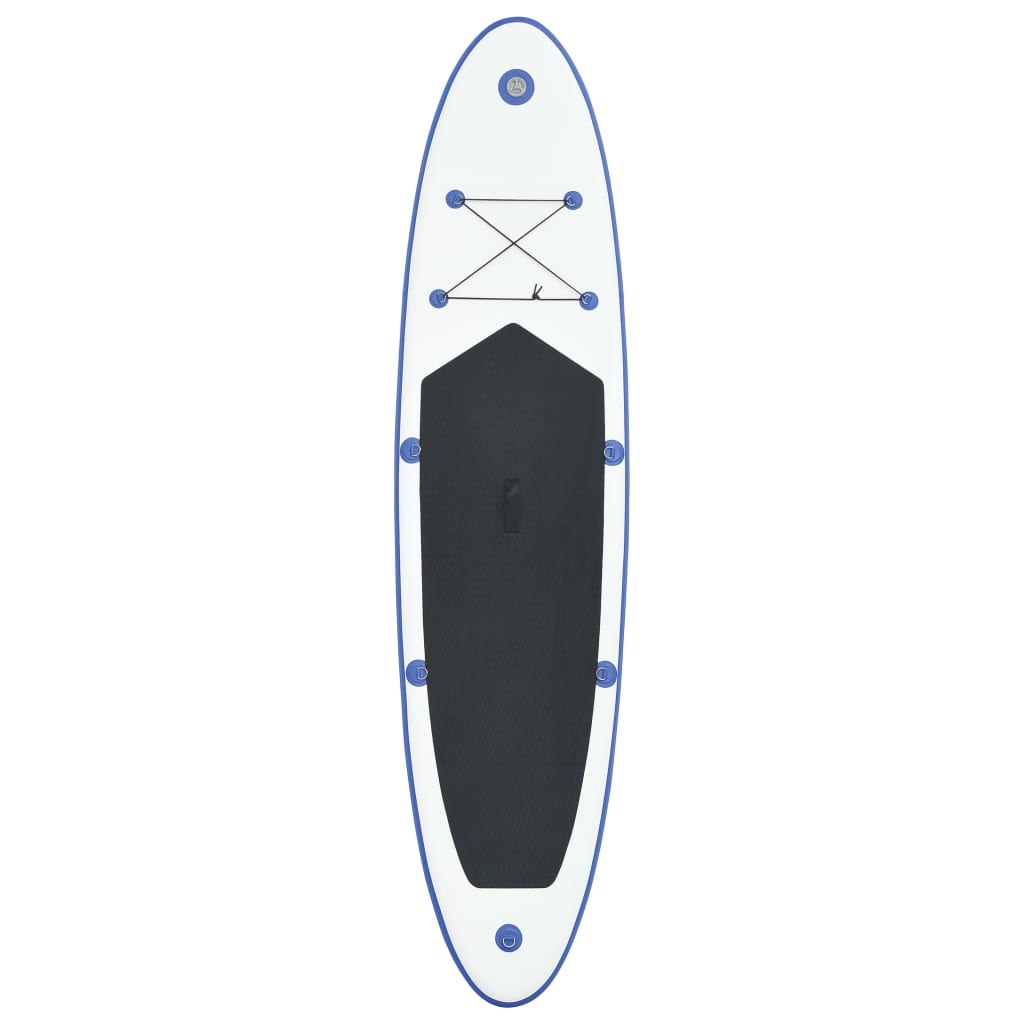 Stand Up Paddle Board Set SUP Surfboard Inflatable Blue and White