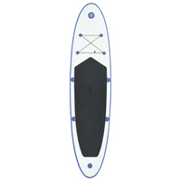 Stand Up Paddle Board Set SUP Surfboard Inflatable Blue and White