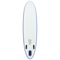 Stand Up Paddle Board Set SUP Surfboard Inflatable Blue and White