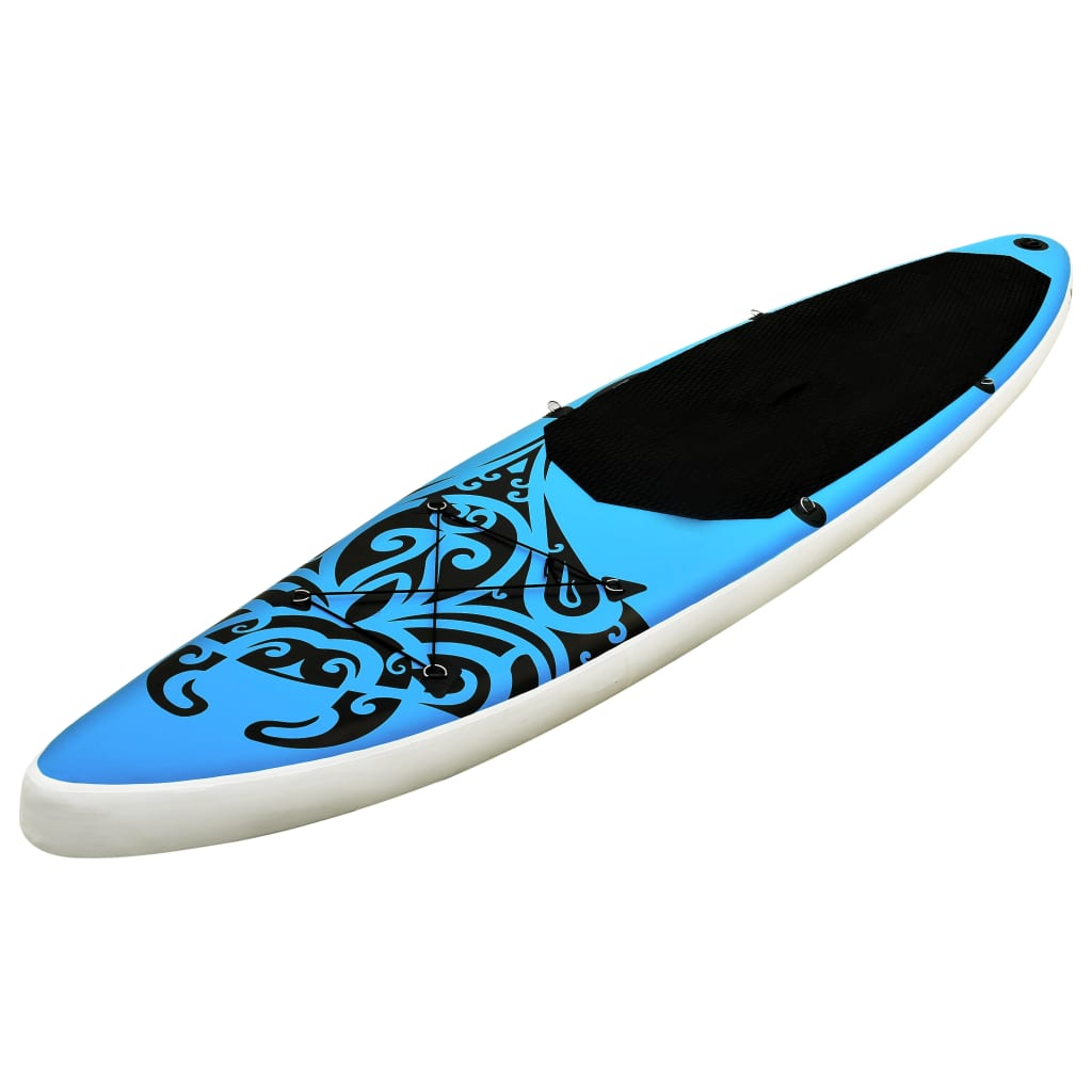 Inflatable Stand Up Paddleboard Set 305x76x15 cm Blue