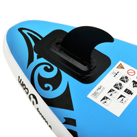 Inflatable Stand Up Paddleboard Set 320x76x15 cm Blue