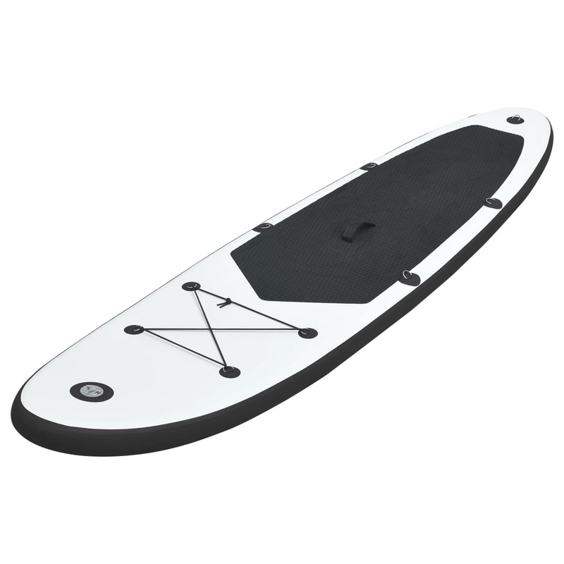 Inflatable Stand Up Paddle Board Set Black and White