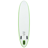 Inflatable Stand Up Paddleboard Set Green and White