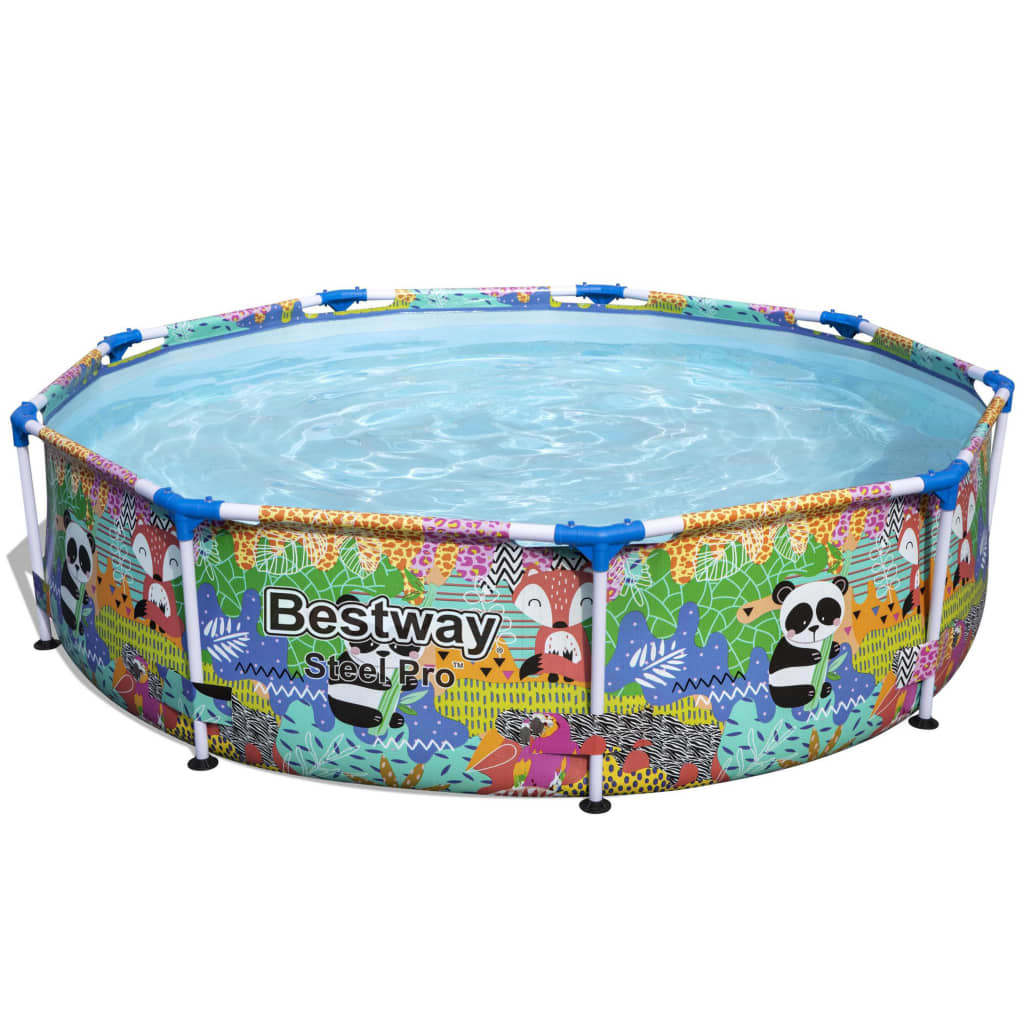 Bestway Steel Pro MAX Swimming Pool 274x66 cm - Durable, Easy Setup, and Fun for the Whole Family