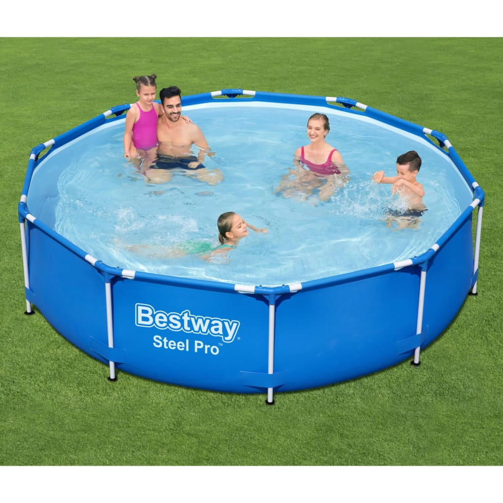 Bestway Steel Pro Swimming Pool 305x76 cm - Durable and Easy to Set Up