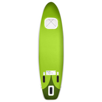 Inflatable Stand Up Paddle Board Set Green 360x81x10 cm