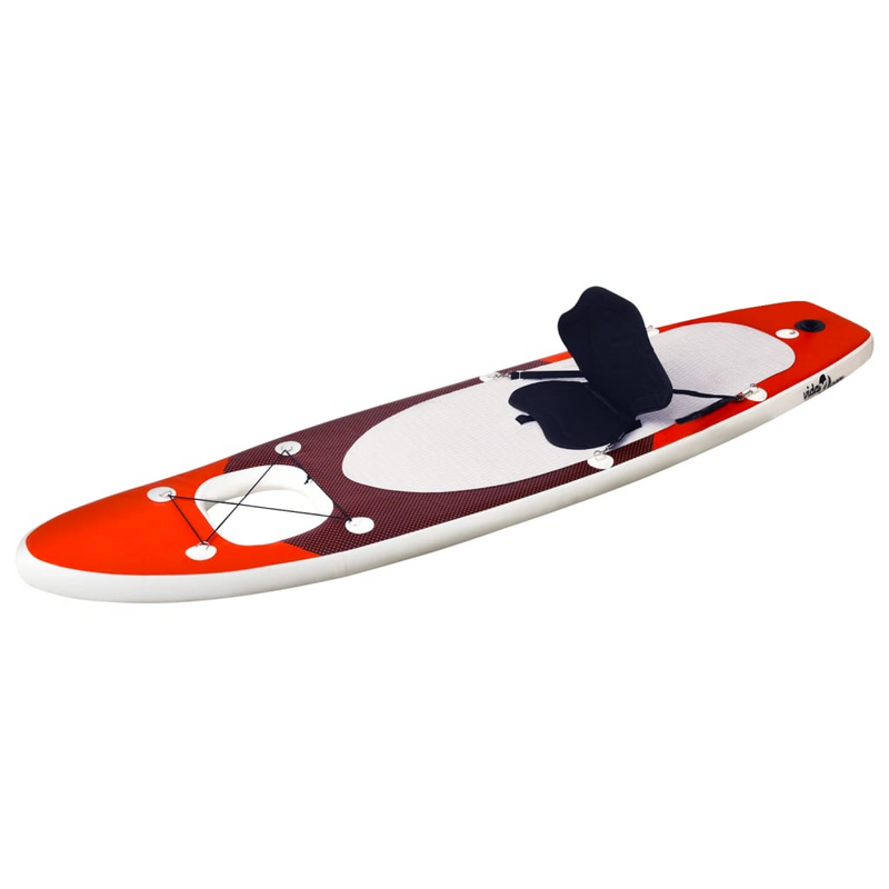 Inflatable Stand Up Paddle Board Set Red 330x76x10 cm