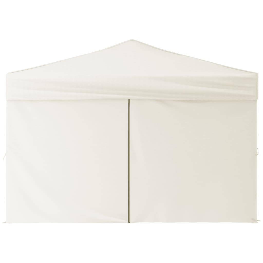 Folding Party Tent with Sidewalls Cream 3x3 m - Perfect for Outdoor Events