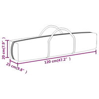 Folding Party Tent with Sidewalls Cream 3x3 m - Perfect for Outdoor Events