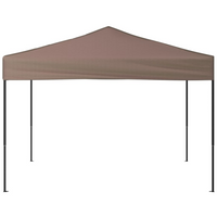 Folding Party Tent Taupe 3x3 m - Premium Outdoor Event Shelter