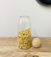 Glass Canister With Cork Stopper 30cm - Air Tight Food Storage Container