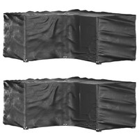 vidaXL L-Shaped Garden Furniture Covers 2 pcs - Protect Your Outdoor Furniture