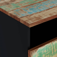 Coffee Table 80x54x40 cm - Solid Wood Reclaimed&Engineered Wood