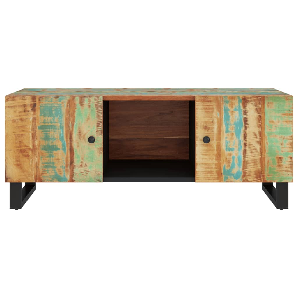 Coffee Table 100x54x40 cm Solid Wood Reclaimed & Engineered Wood