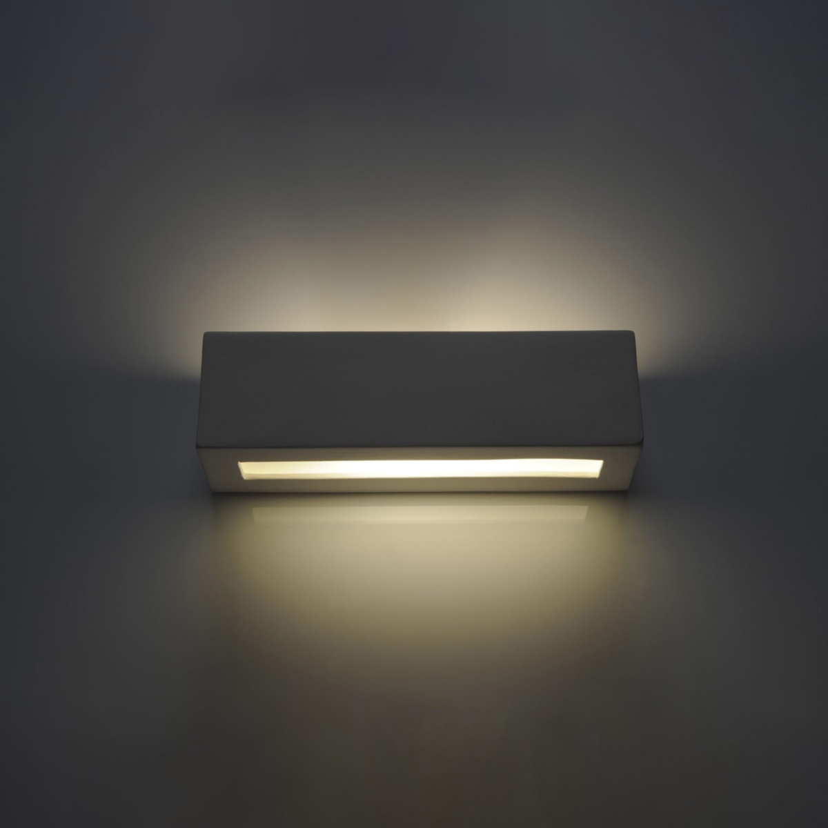 Modern Wall Lamp Ceramic VEGA - Scandinavian Design, Bi-Directional Illumination