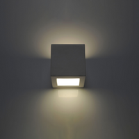 Modern Wall Lamp Ceramic LEO - Geometric Design, Durable Construction