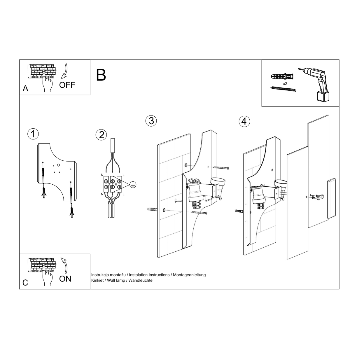 Fabiano Wall Lamp - Modern Minimalist Design for Every Room