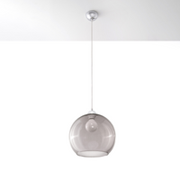 Graphite Pendant Lamp BALL - Modern and Minimalist Lighting