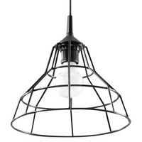 Anata Black Pendant Lamp - Contemporary Design for Futuristic, Scandinavian, and Loft Style Interiors