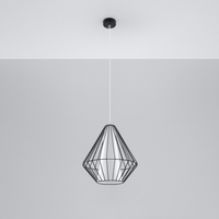 DEMI Black Pendant Lamp - Modern and Industrial Style | Shop Now