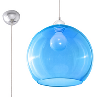 Modern Pendant Lamp BALL Blue - Contemporary Elegance for Minimalist and Industrial Interiors