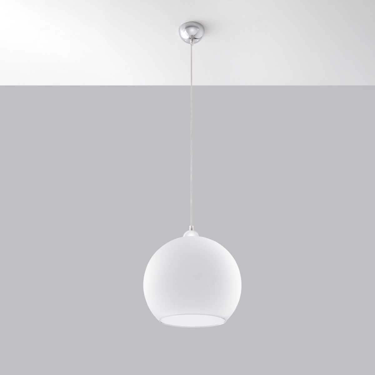 Modern Pendant Lamp BALL White - Perfect for Minimalist Interiors