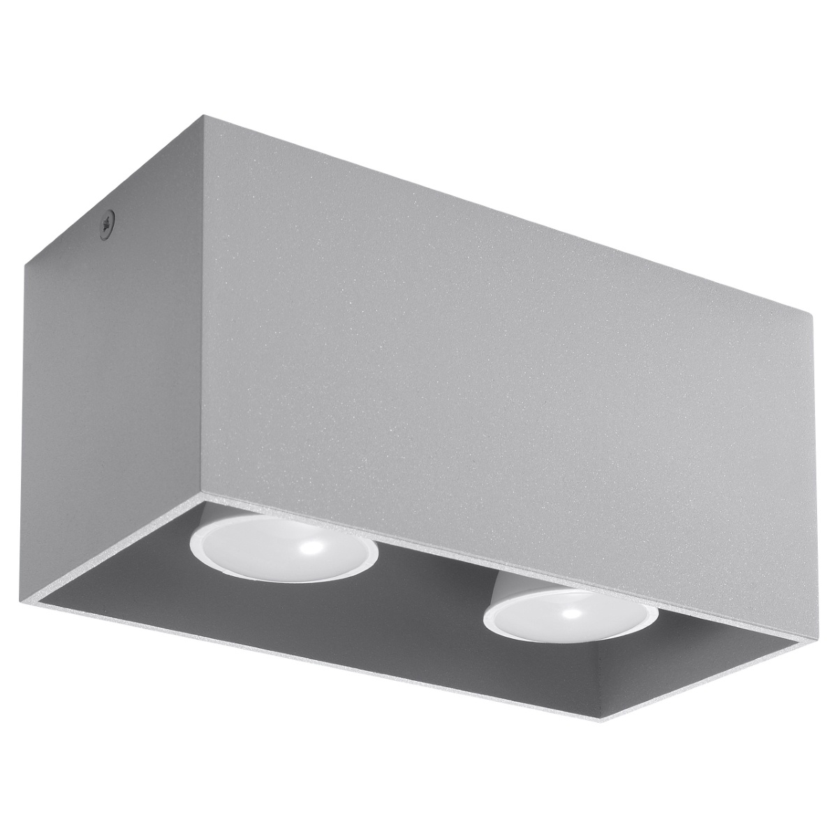 Modern Ceiling Lamp QUAD Grey - Stylish Lighting for Minimalistic Interiors