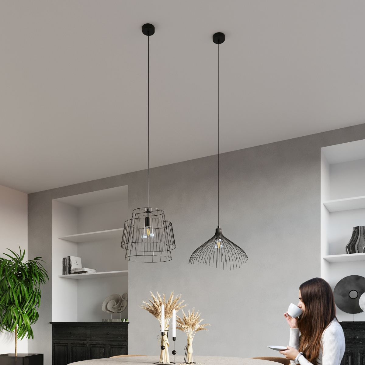 Pendant Lamp UMB Black - Stylish and Modern Lighting for Your Home