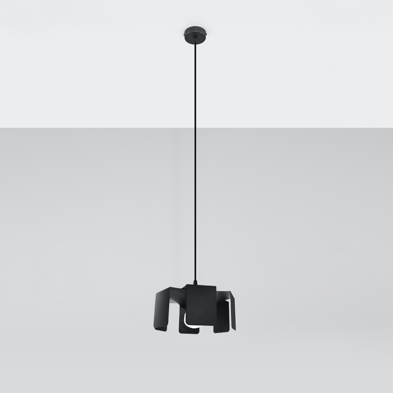 TULIP Black Pendant Lamp | Avant-garde Design for Minimalist and Eclectic Spaces