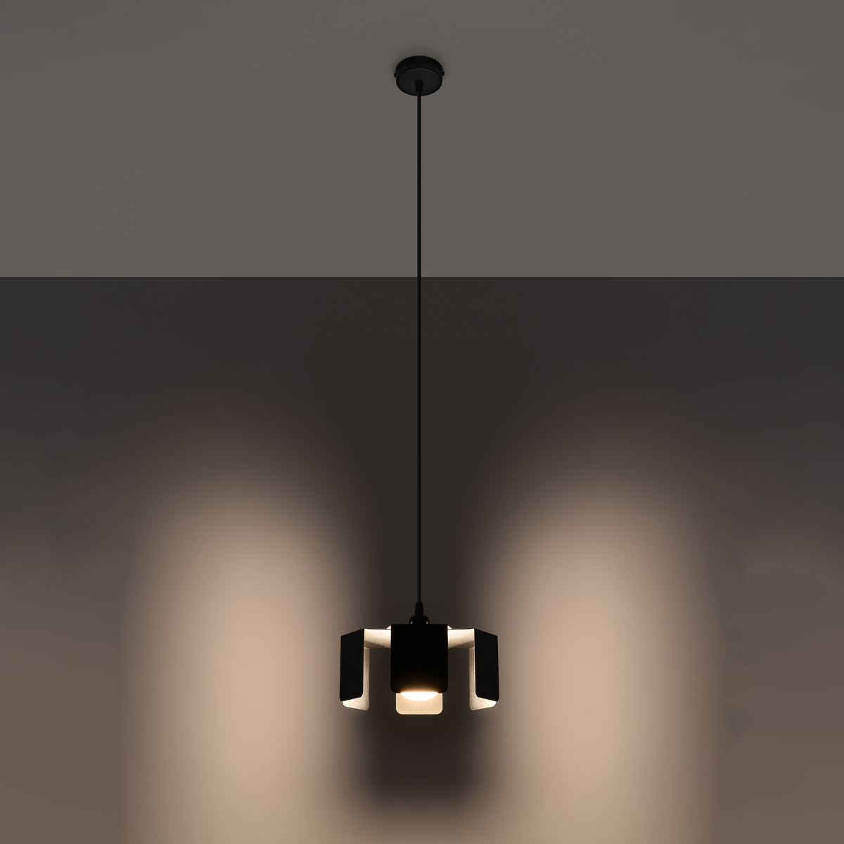 TULIP Black Pendant Lamp | Avant-garde Design for Minimalist and Eclectic Spaces