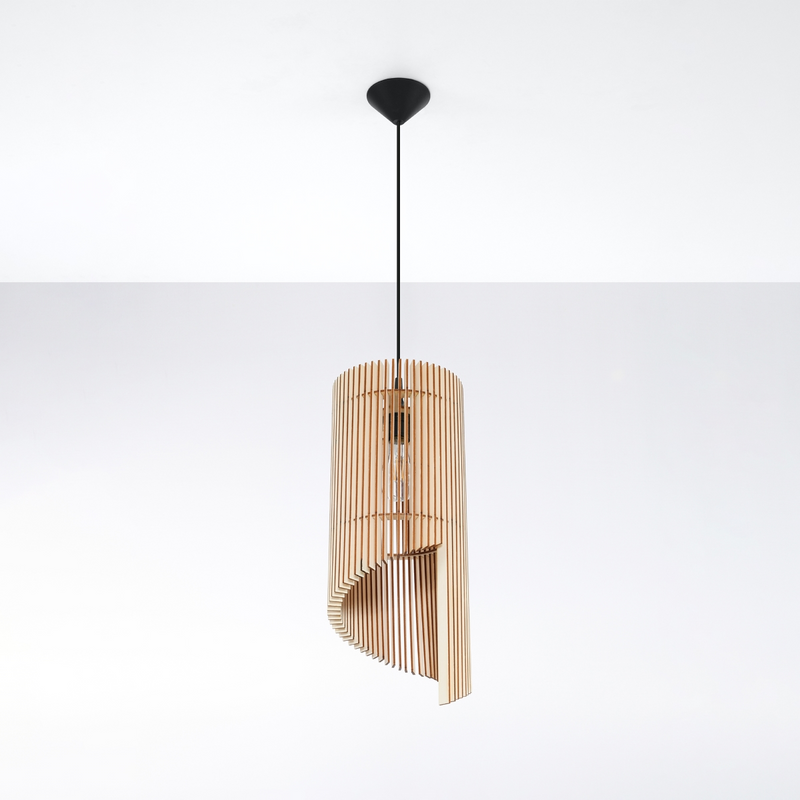 Pendant Lamp ALEXIA Wood - Stylish and Cosy Lighting for Modern and Traditional Interiors